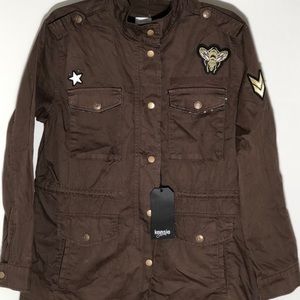 KENSIE GREEN MILITARY JACKET SIZE X LARGE
